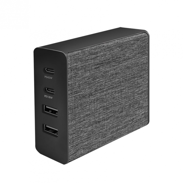 Imagine Incarcator priza 2 x USB-C + 2 x USB-A 3A/75W, Logilink PA0232