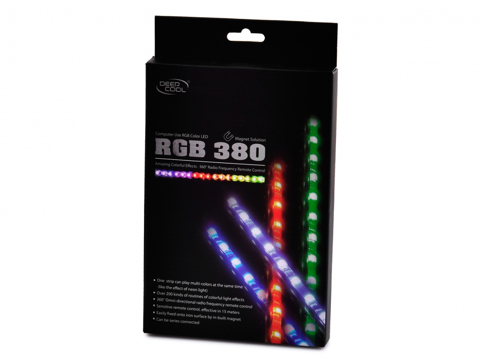 Imagine Banda LED RGB 3 culori 1200mm, Deepcool RGB 380