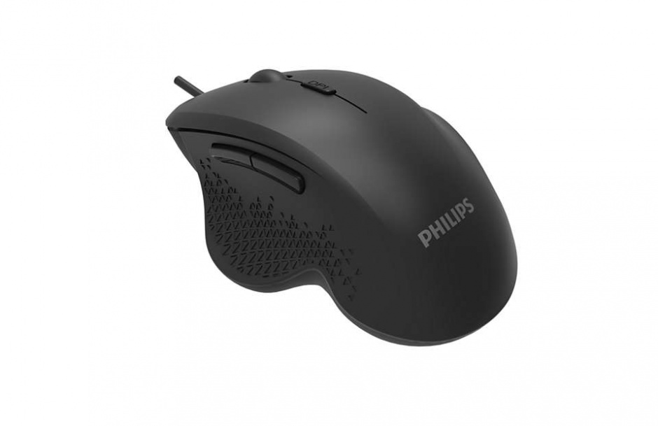 Imagine Mouse optic USB Negru, Phillips SPK7444