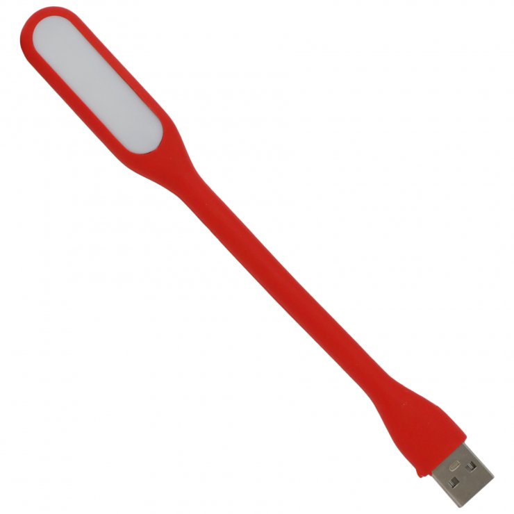 Imagine Lampa LED flexibila/ USB pentru notebook, Spacer SPL-LED-RD