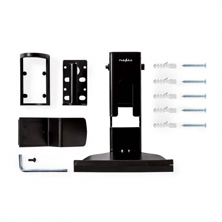 Imagine Suport perete Sonos Five/ Sonos PLAY:5 Negru, Nedis SPMT5500BK