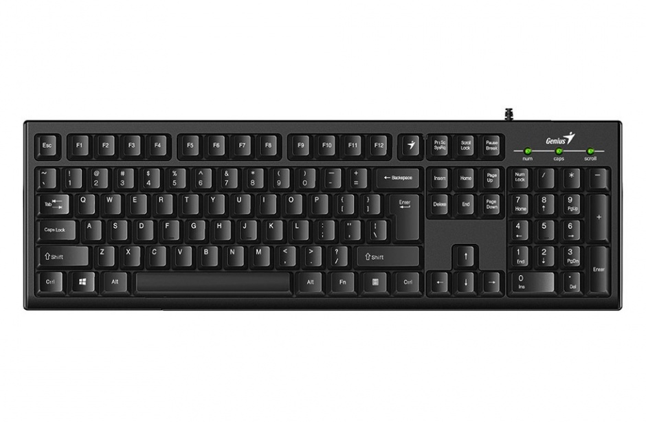 Imagine Tastatura USB Smart KB-100 RO Negru, Genius