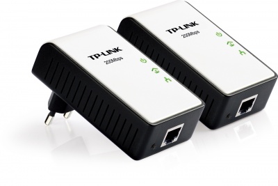 Imagine Kit adaptor Powerline Ethernet 200Mbps, TP-Link TL-PA211KIT