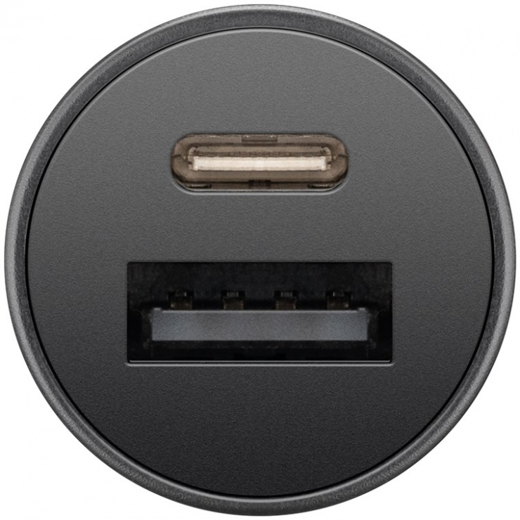 Imagine Incarcator auto 1 x USB-C PD + 1 x USB-A, Goobay G55634