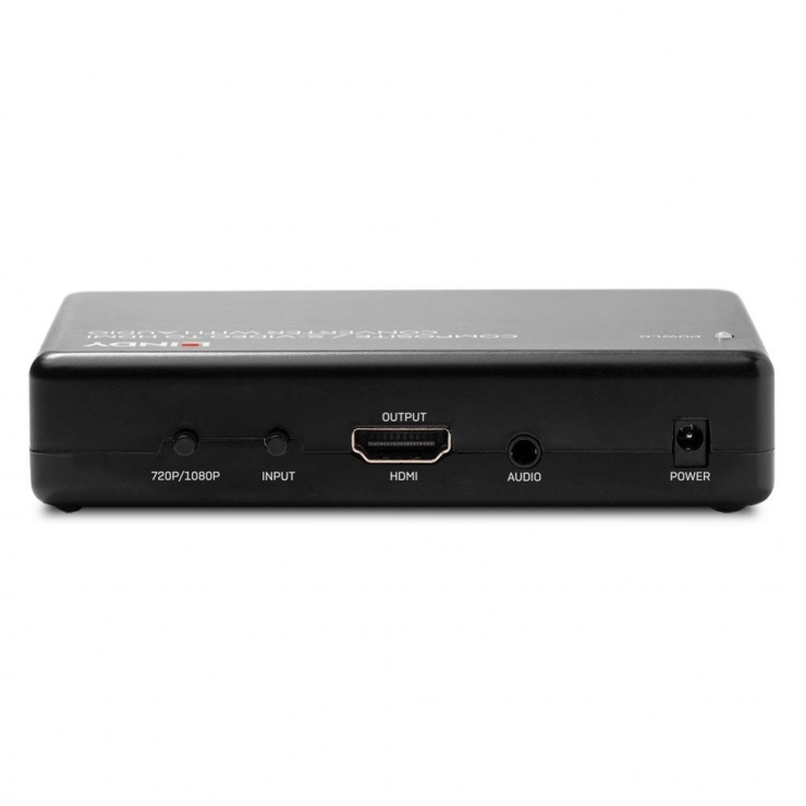 Imagine Convertor Composite RCA/ S-Video la HDMI, Lindy L38394