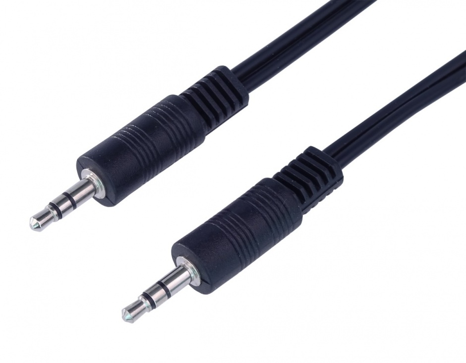 Imagine Cablu audio jack 3.5mm T-T 2m, kjackmm2