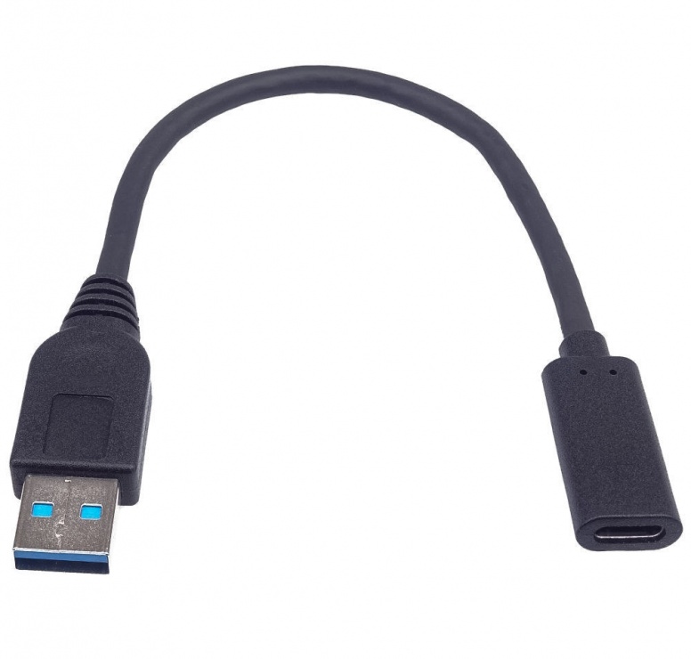 Imagine Adaptor USB 3.1-A la USB-C T-M 20cm, kur31-17