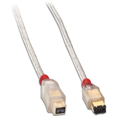 Imagine Cablu Premium FireWire 800 9 pini la 6 pini 15m Lindy L30771