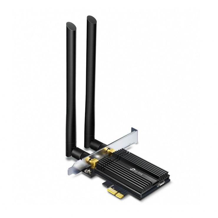 Imagine Adaptor PCI Express AX3000 Wi-Fi 6 Bluetooth 5.0, TP-LINK Archer TX50E