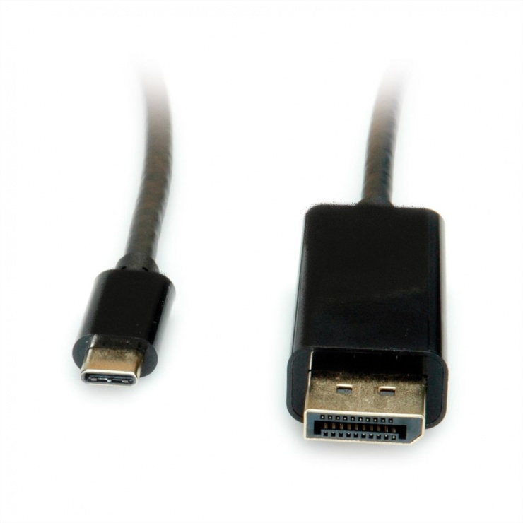 Imagine Cablu USB type C la Displayport 4K60Hz 1m T-T Negru, S3732
