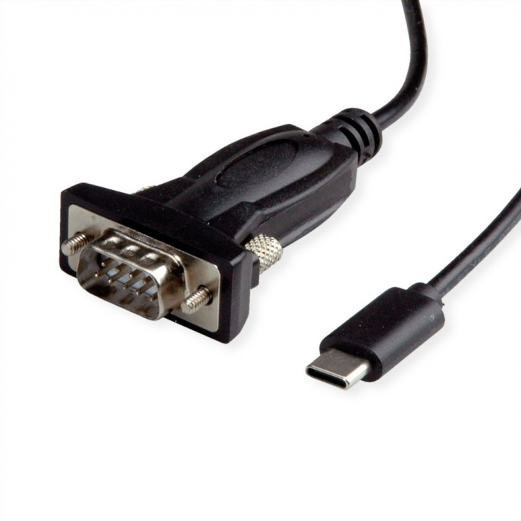 Imagine Adaptor USB type C la Serial RS232 1.8m, Value 12.99.1162