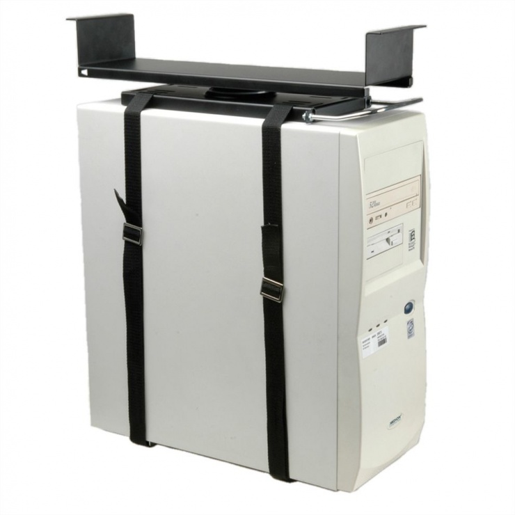 Imagine Suport PC sub masa extensibil/rotativ Negru , Roline 17.03.1136