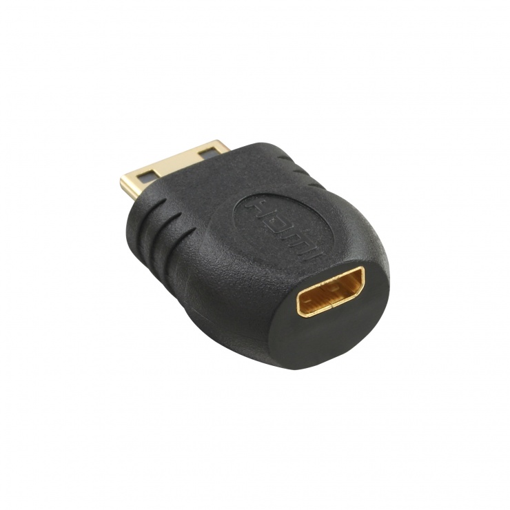 Imagine Adaptor mini HDMI-C la micro HDMI-D T-M, InLine 17690I
