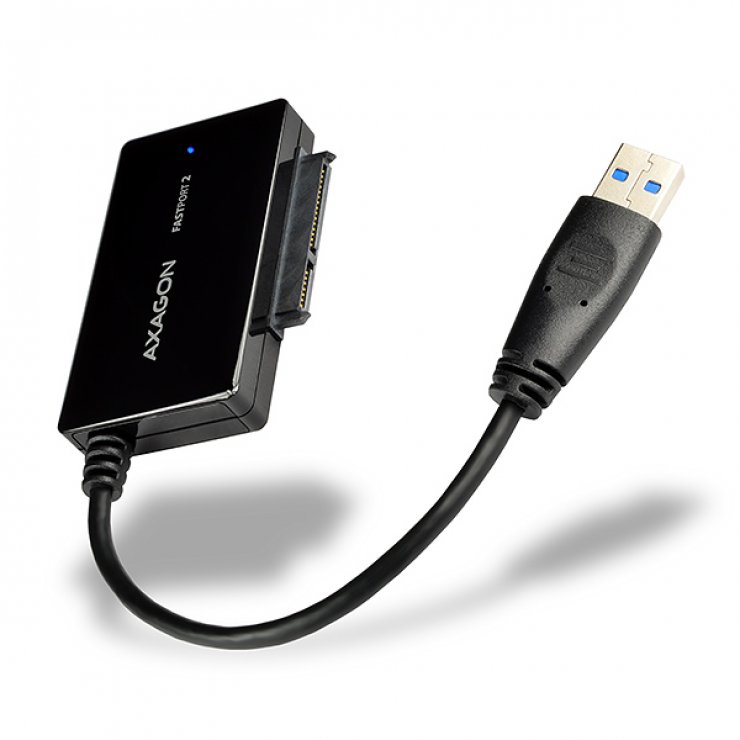 Imagine Adaptor USB 3.2 Gen1-A la HDD/SSD 2.5", Axagon ADSA-FP2A