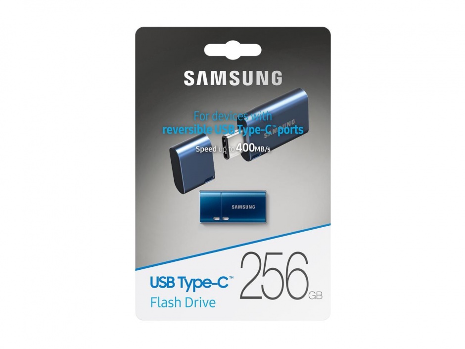 Imagine Stick USB 3.2 type C 256GB Blue, Samsung MUF-256DA/APC
