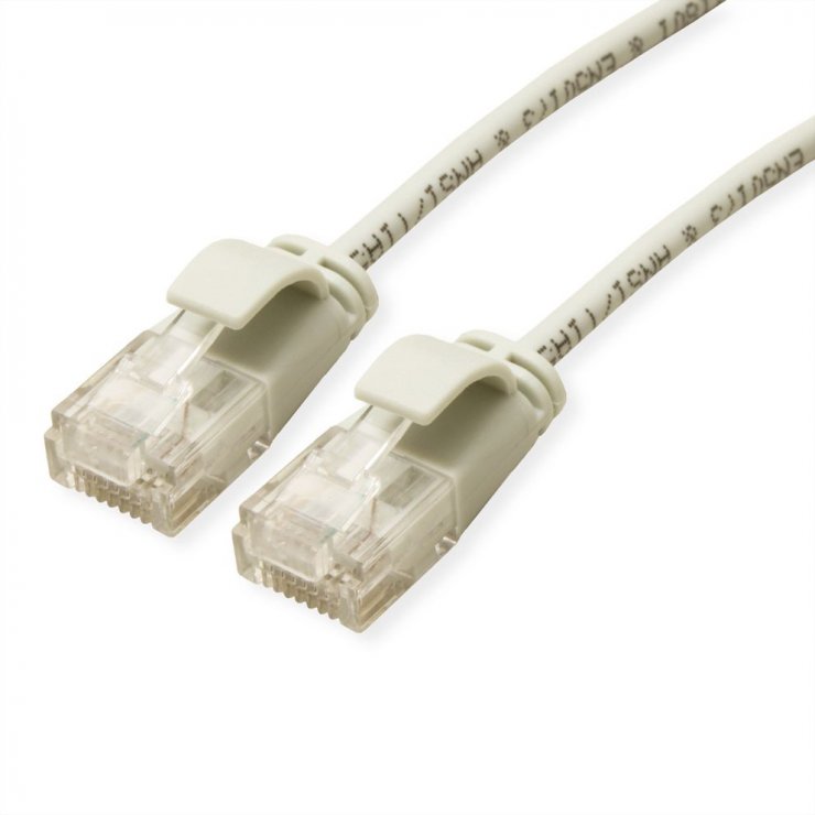 Imagine Cablu de retea RJ45 MYCON Slim UTP Cat.6A LSOH 2m Gri, CON3905