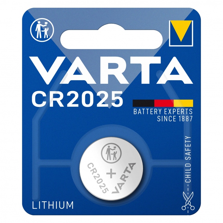 Imagine Baterie CR2025 Lithium, Varta