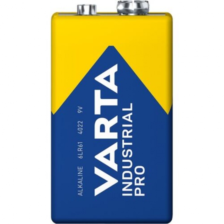 Imagine Baterie 9V Industrial Pro, Varta