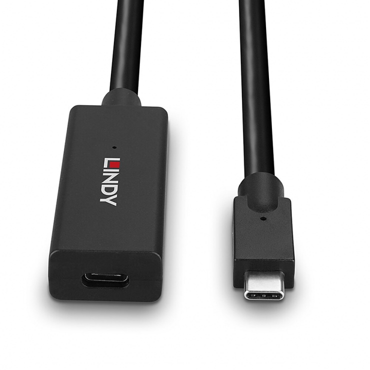 Imagine Cablu prelungitor USB 3.2 Gen 2 type C T-M 5m, Lindy L43364