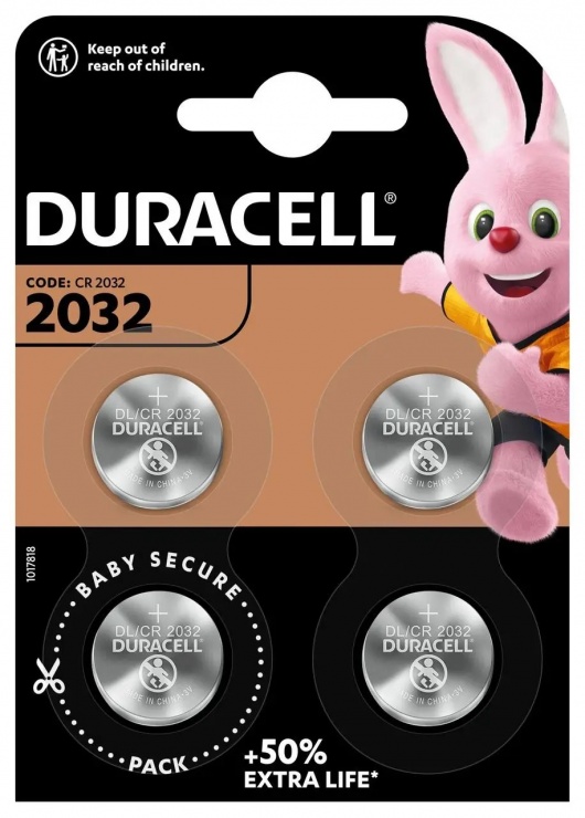 Imagine Set 4 buc baterie CR2032 Lithium, Duracell