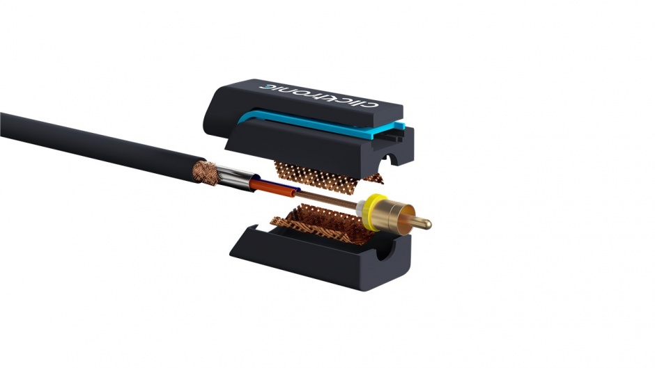 Imagine Cablu audio optic digital Toslink cu adaptor mini Toslink 10m, Clicktronic CLICK70372