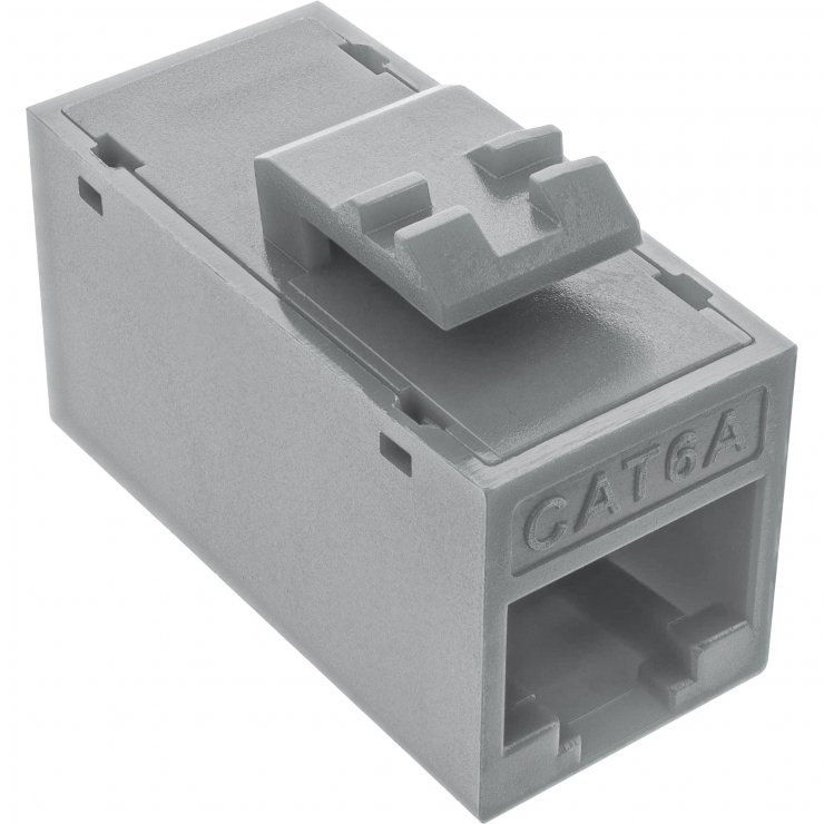 Imagine Cupla de retea RJ45 Cat.6A UTP Gri, InLine IL76217