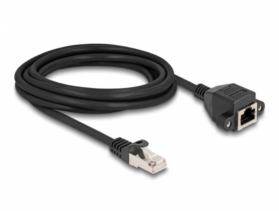 Imagine Cablu prelungitor SFTP RJ50 T-M 3m, Delock 80195