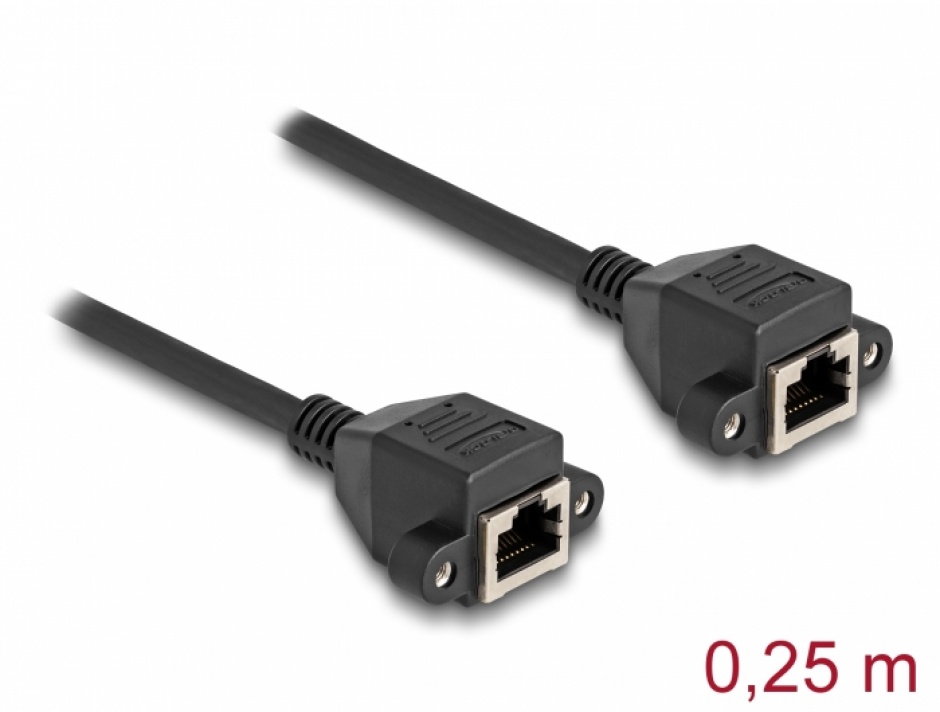 Imagine Cablu SFTP RJ50 M-M 0.25m, Delock 80197