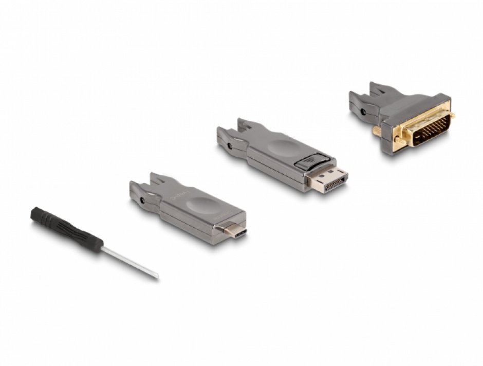 Imagine Cablu activ optic HDMI 5 in 1 8K60Hz T-T 15m, Delock 86006