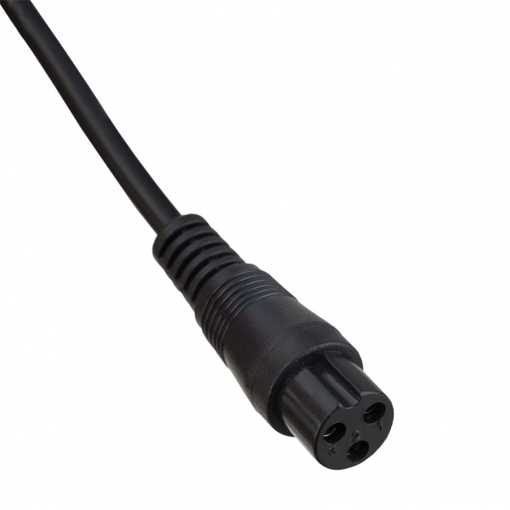 Imagine Cablu de incarcare biciclete electrice 29.4V / 2.00A 60W GX12 9mm 1m, AK-EV-02