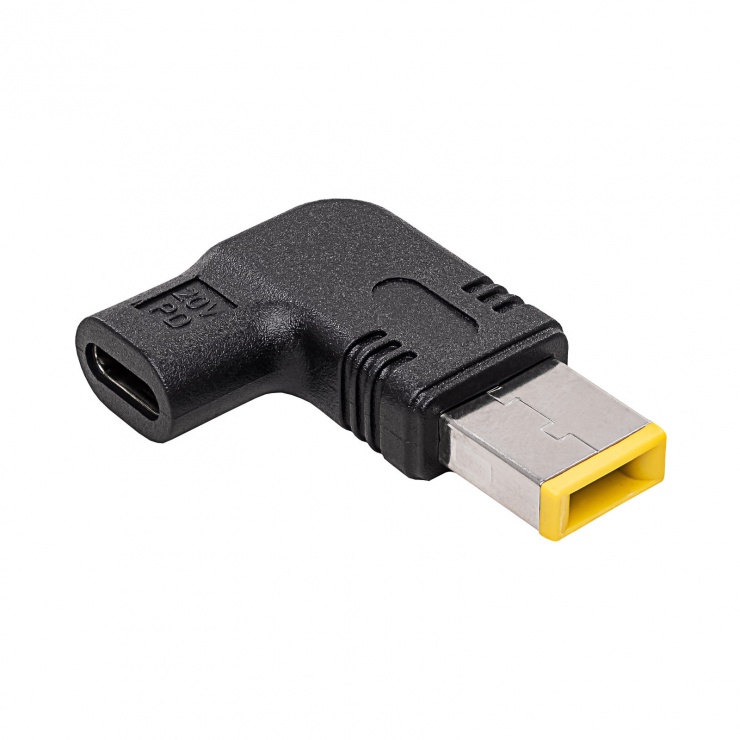 Imagine Adaptor alimentare USB type C la Slim Tip Lenovo M-T 18.5V-20V/100W, AK-ND-C11