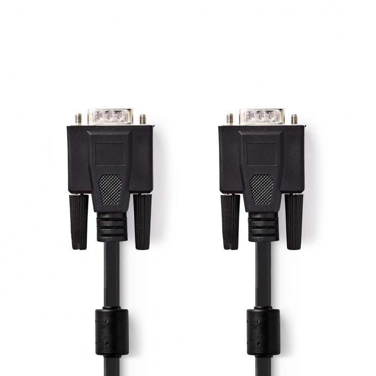 Imagine Cablu VGA T-T 10m Negru, Nedis CCGB59000BK100