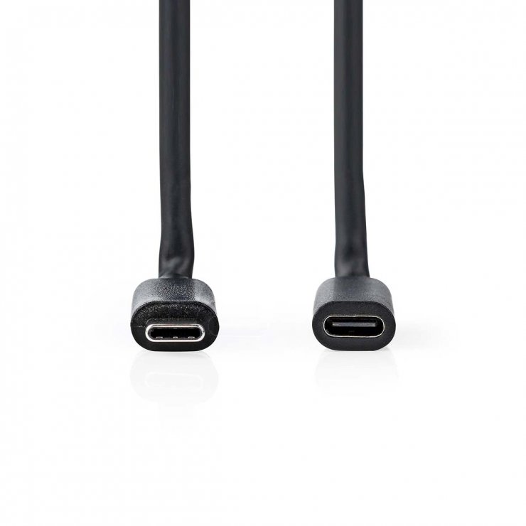 Imagine Cablu USB 3.2 Gen1 type C 60W 4K60Hz T-T 2m, Nedis CCGL64010BK20