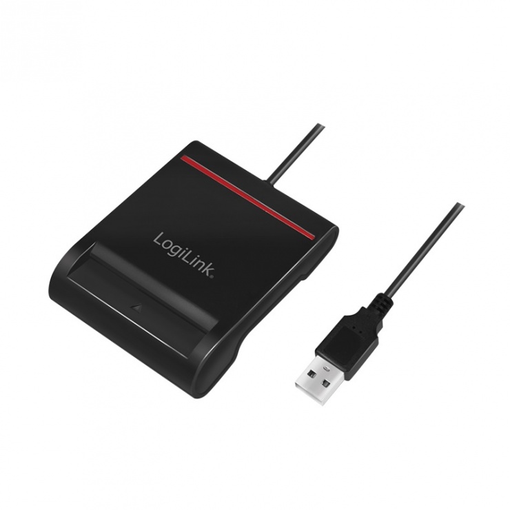 Imagine Cititor de carduri USB 2.0 smart ID, Logilink CR0047