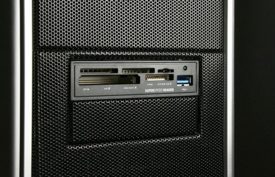 Imagine Front panel 3.5" cu 1 x USB 3.0-A, micro SD/SD/MS/CF/XD slot , Axagon CRI-S3