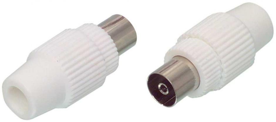 Imagine Conector coaxial TV plastic mama, CX-SOCKET5-WL