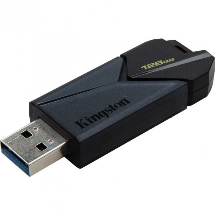 Imagine Stick USB 3.2 Kingston 128GB Data Traveler Exodia Onyx, Kingston DTXON/128GB