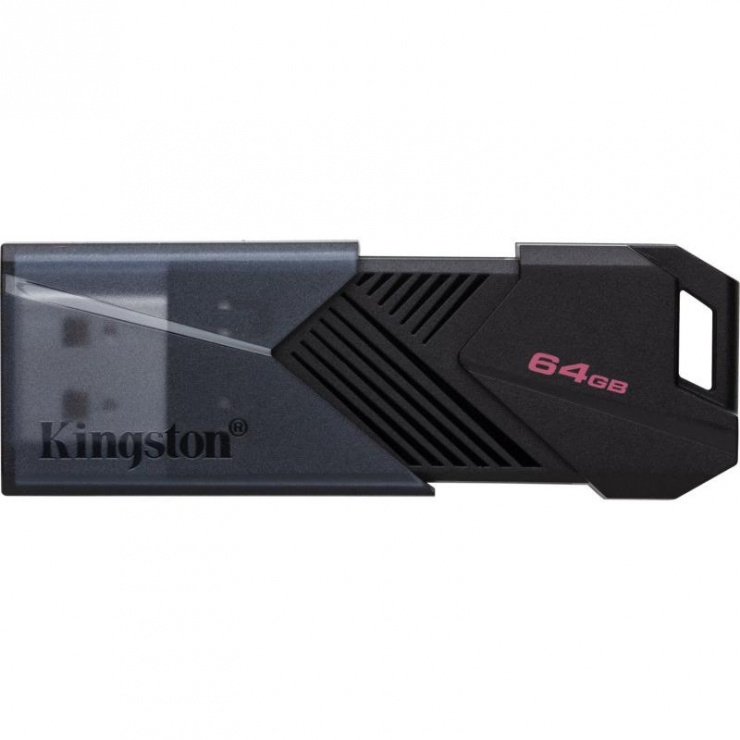 Imagine Stick USB 3.2 Kingston 64GB Data Traveler Exodia Onyx, Kingston DTXON/64GB