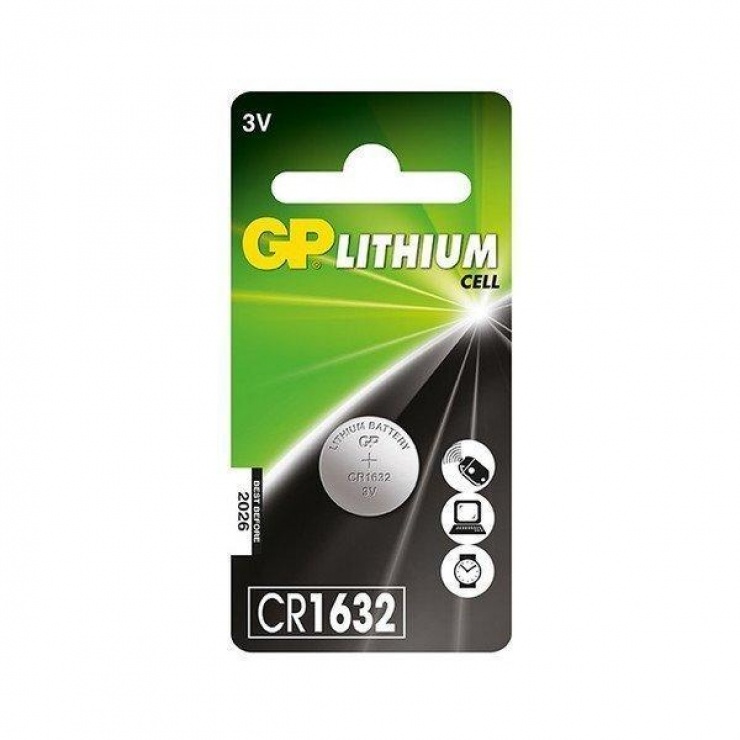 Imagine Baterie Litiu CR1632 3V, GP Batteries
