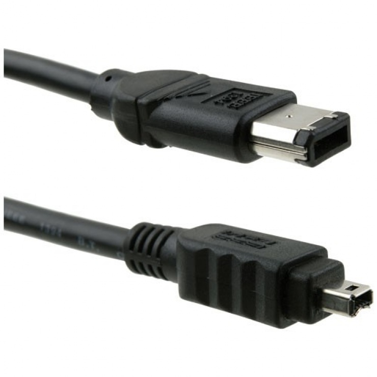 Imagine Cablu Firewire 6 pini la 4 pini 4.5m, kfir64-5