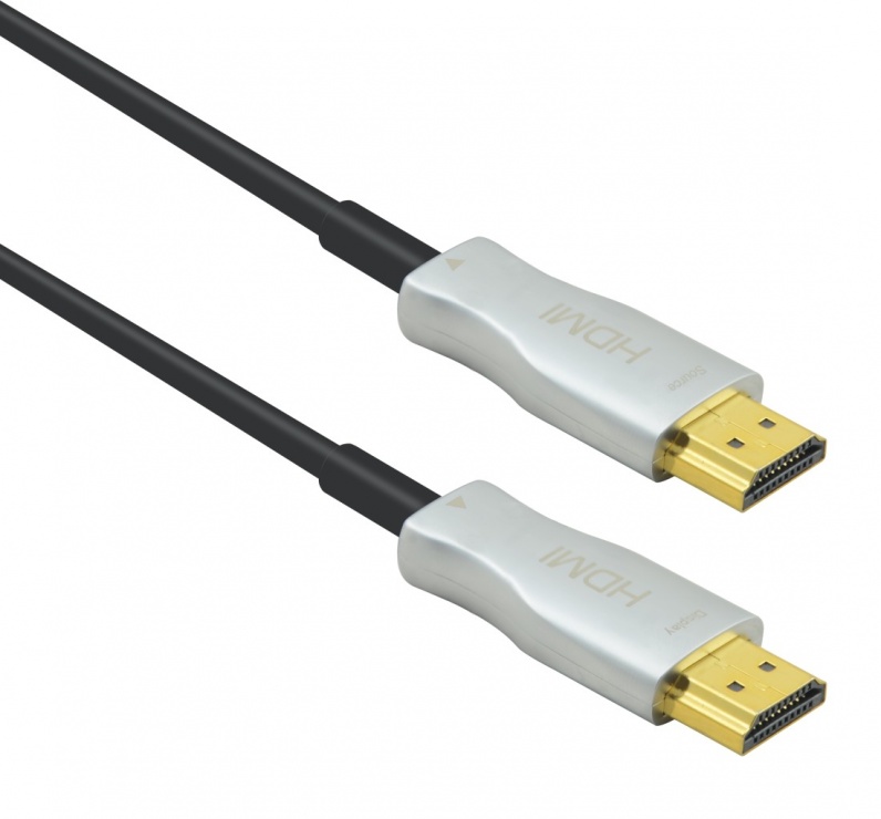 Imagine Cablu HDMI Activ Optical (AOC) 4K@60Hz 30m T-T Negru, KPHDM2X30