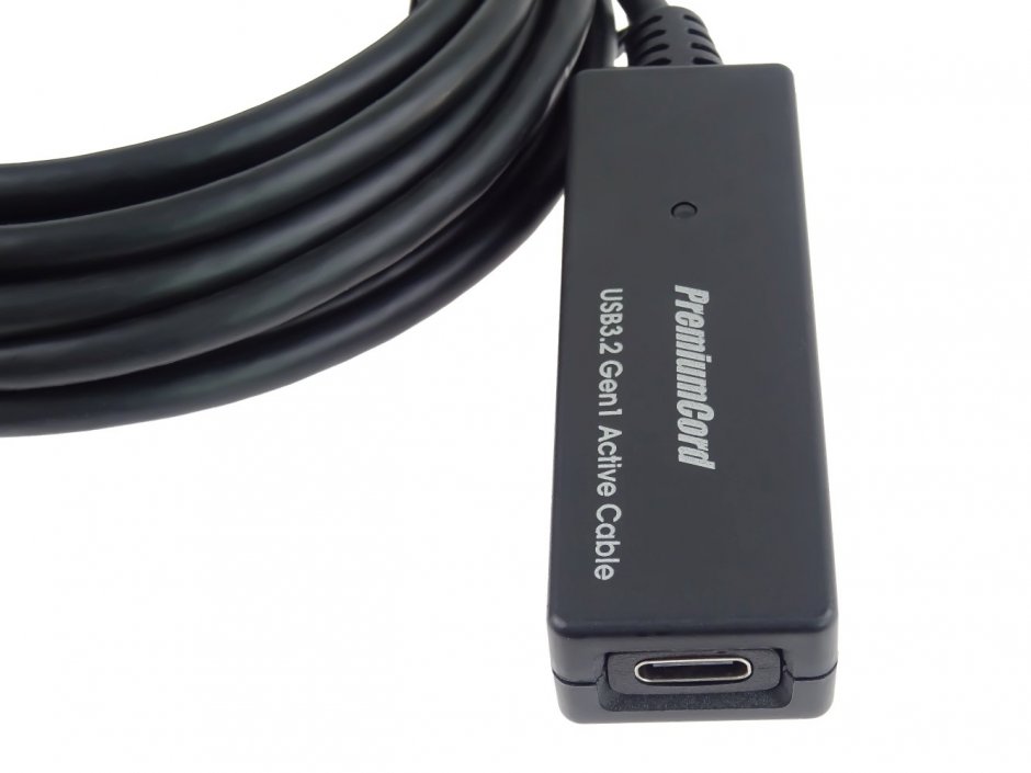 Imagine Cablu prelungitor activ USB 3.2 Gen1 type C T-M 5m, ku31rep5