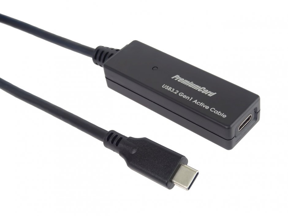 Imagine Cablu prelungitor activ USB 3.2 Gen1 type C T-M 5m, ku31rep5