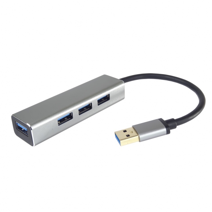 Imagine HUB USB 3.1 cu 4 porturi USB-A, ku3hub4e