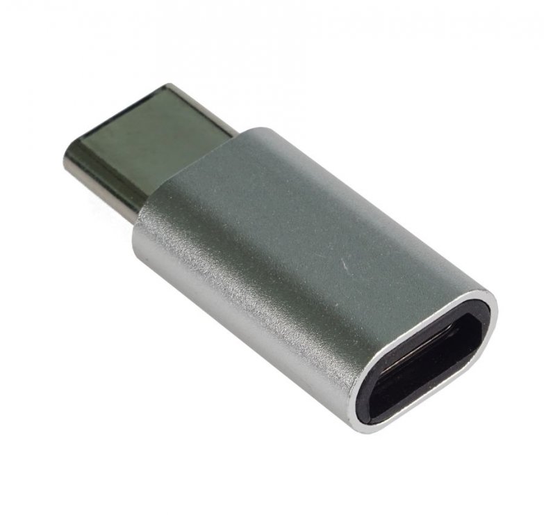 Imagine Adaptor USB tip C la micro USB-B T-M Argintiu, KUR31-06