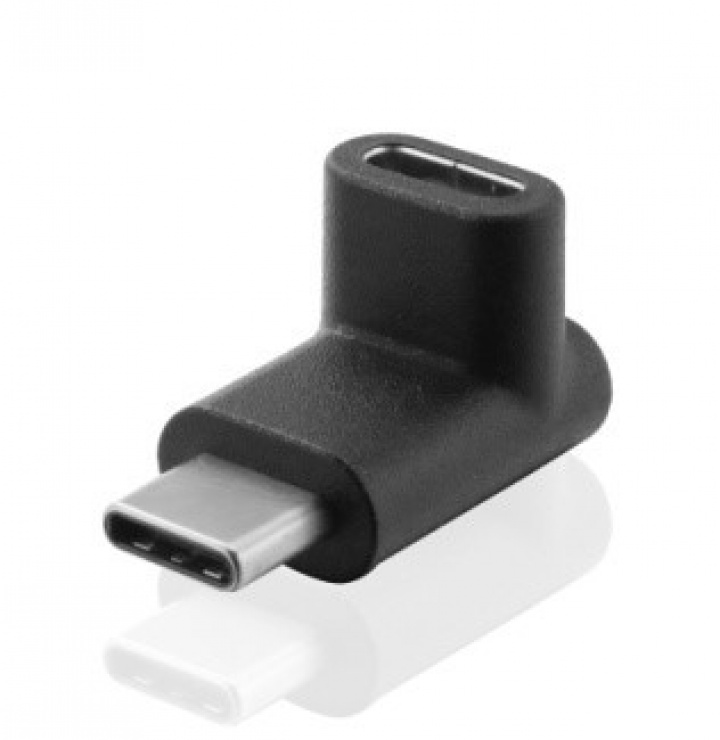 Imagine Adaptor USB 3.1 type C T-M unghi 90 grade, kur31-34