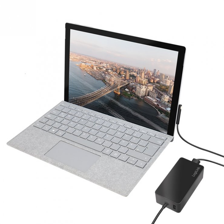 Imagine Incarcator Microsoft Surface Pro/Surface Laptop/Surface Go/Surface Book 65W, Logilink PA0309