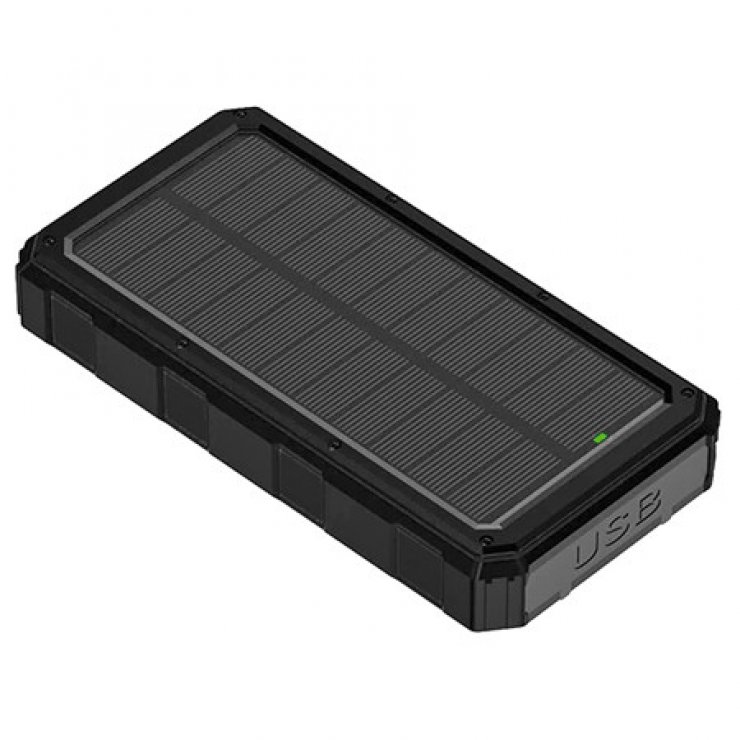 Imagine Baterie externa cu incarcare solara 20000mAh, PMPB20SP