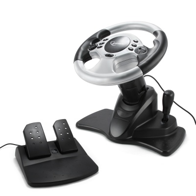 Imagine Volan + pedale Gembird Shockforce, STR- SHOCKFORCE