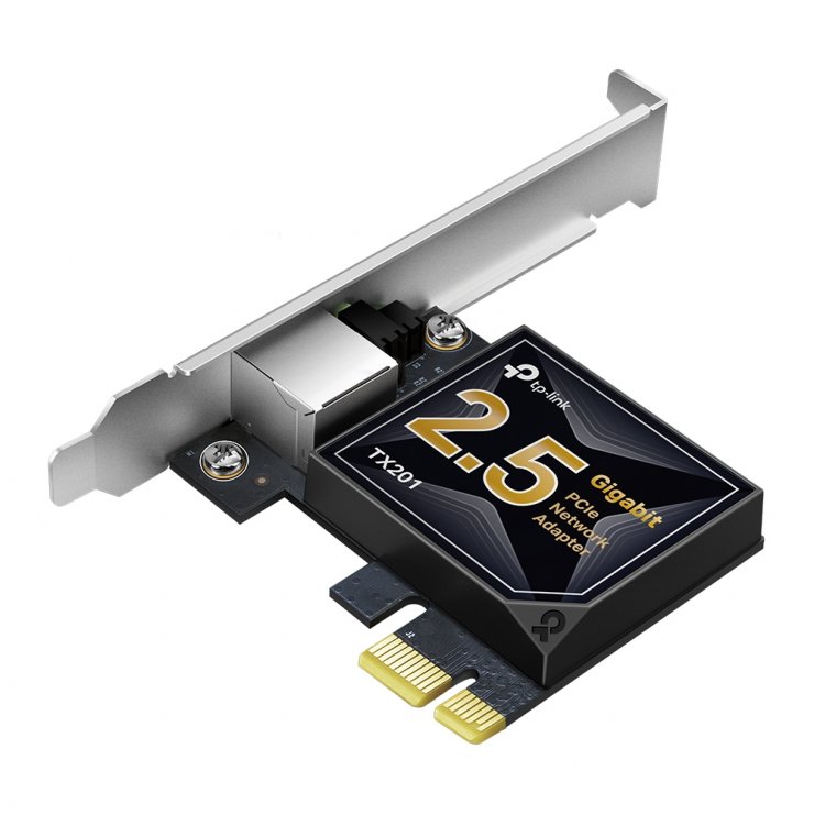 Imagine PCI Express cu 2.5 Gigabit, TP-LINK TX201
